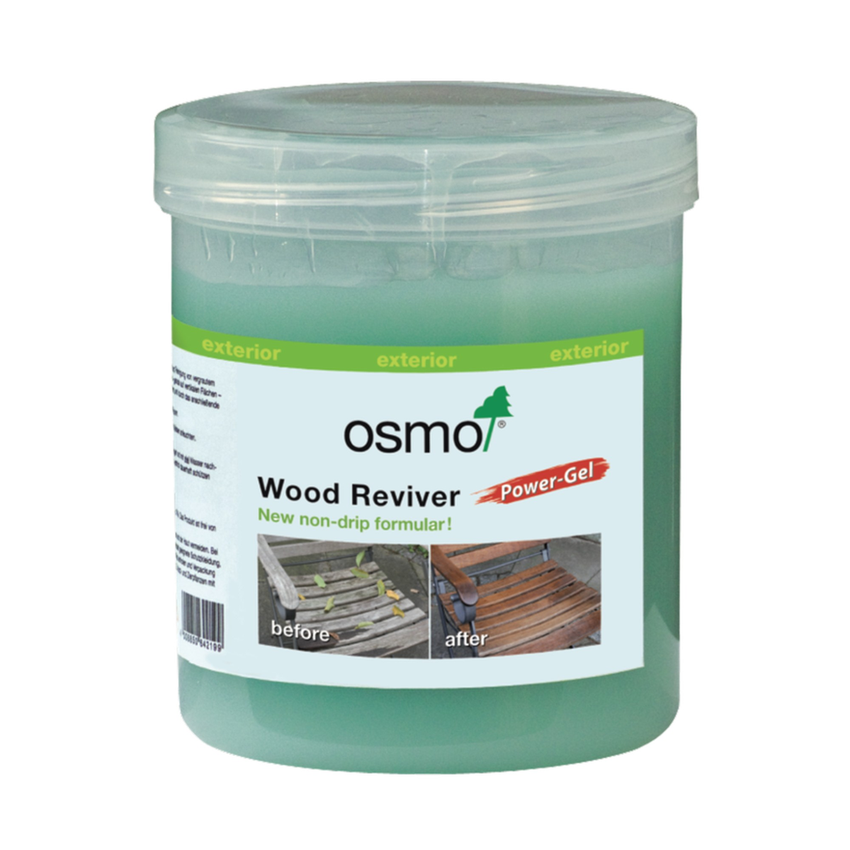 Osmo Wood Reviver Power Gel 0.5L tin