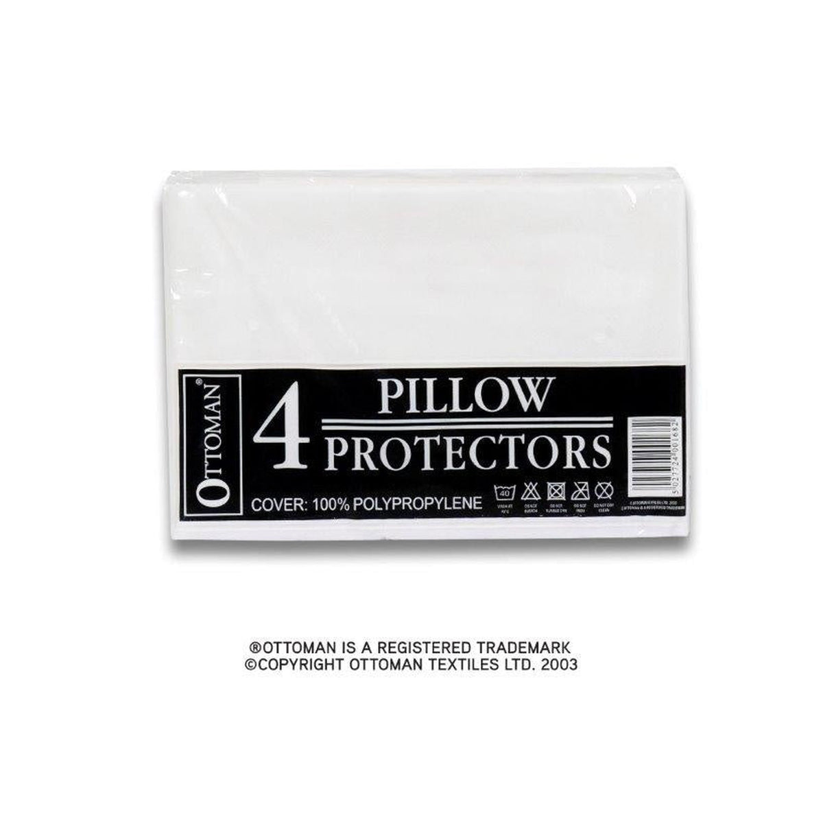 Pack of four Ottoman pillow protectors