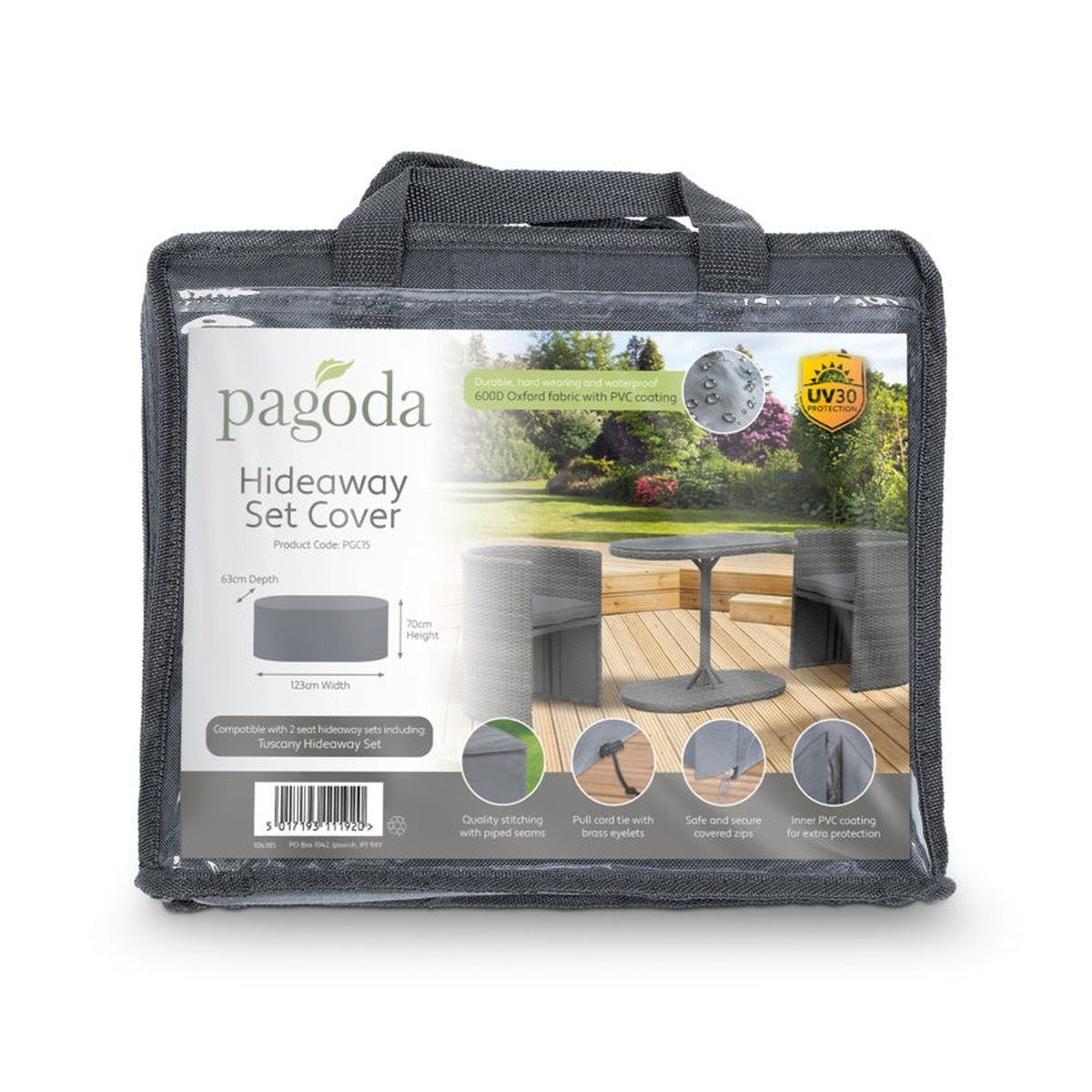 Pagoda hide away set cover