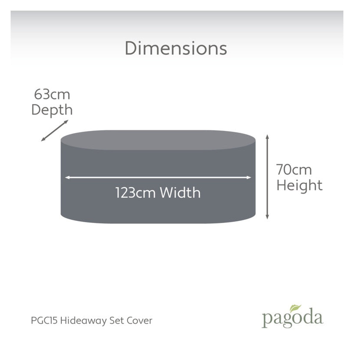 Pagoda hide away set cover, view 6