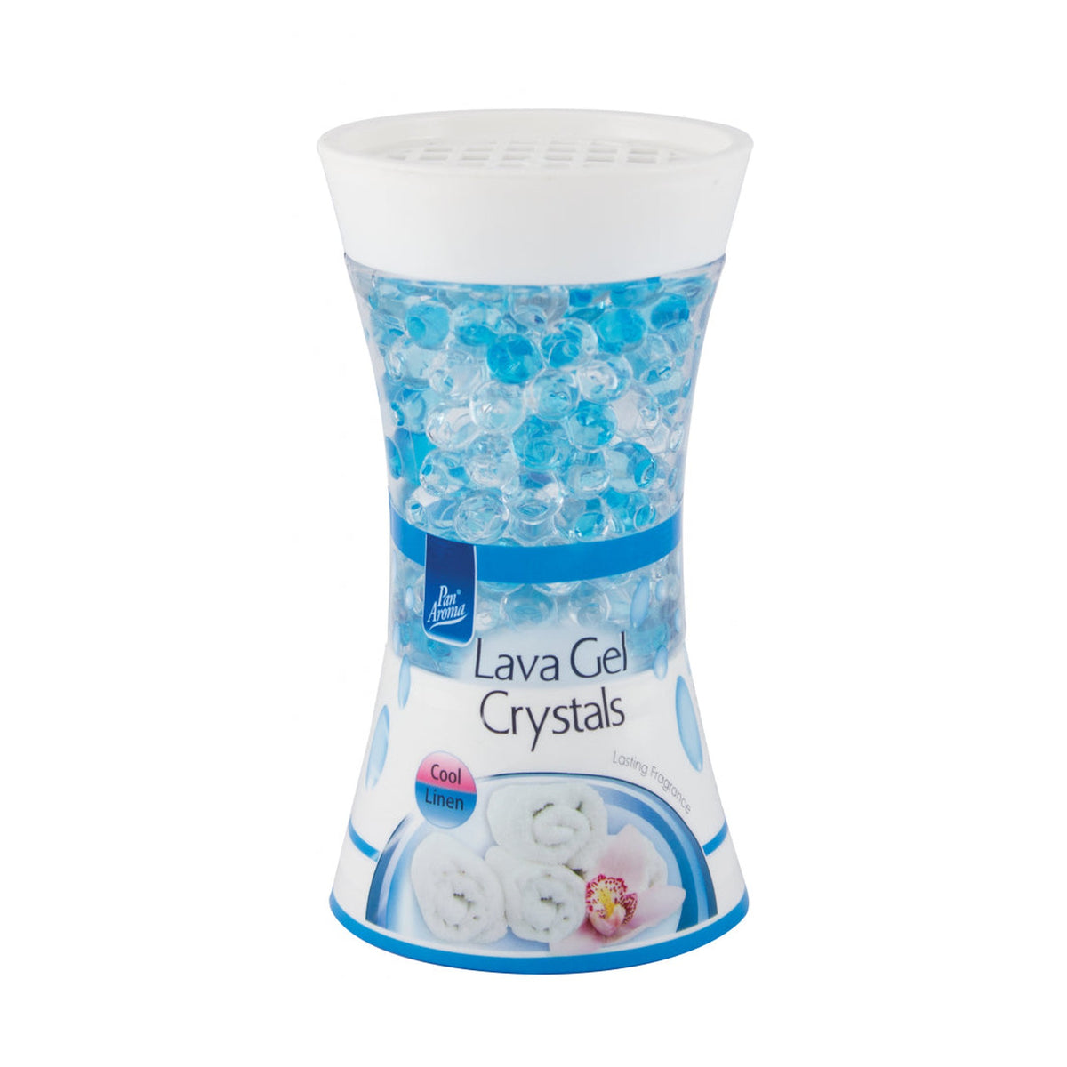Pan Aroma Lava Gel Crystal air freshener in Cool Linen