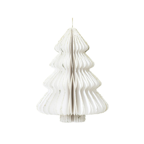 Paper Tree White - H20cm