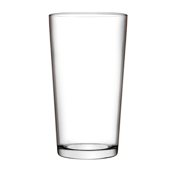 Pack of 4 Pasabahce conical pint glasses 570ml