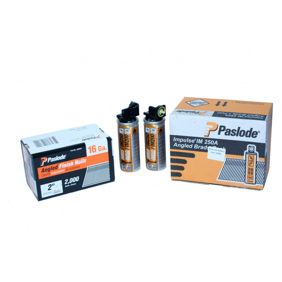 Paslode F16 32mm galvanised angled brads pack of 2000