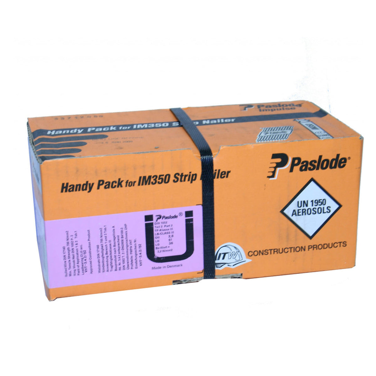 Paslode Handy Pack of 63 x 2.8mm nails for the IM350