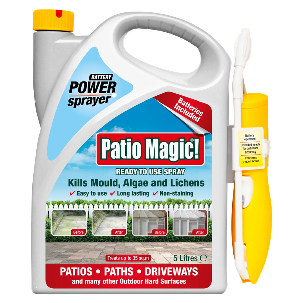 Patio Magic Ready To Use Patio Cleaner 5L