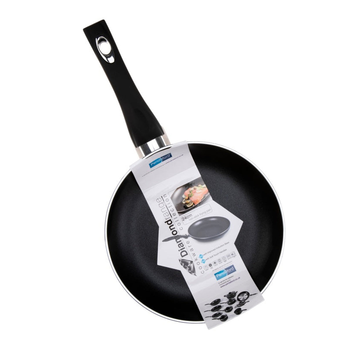 Pendeford Diamond Collection 24cm fry pan, view 4