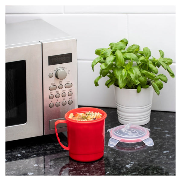 Pendeford heat and eat soup mug with vented lid