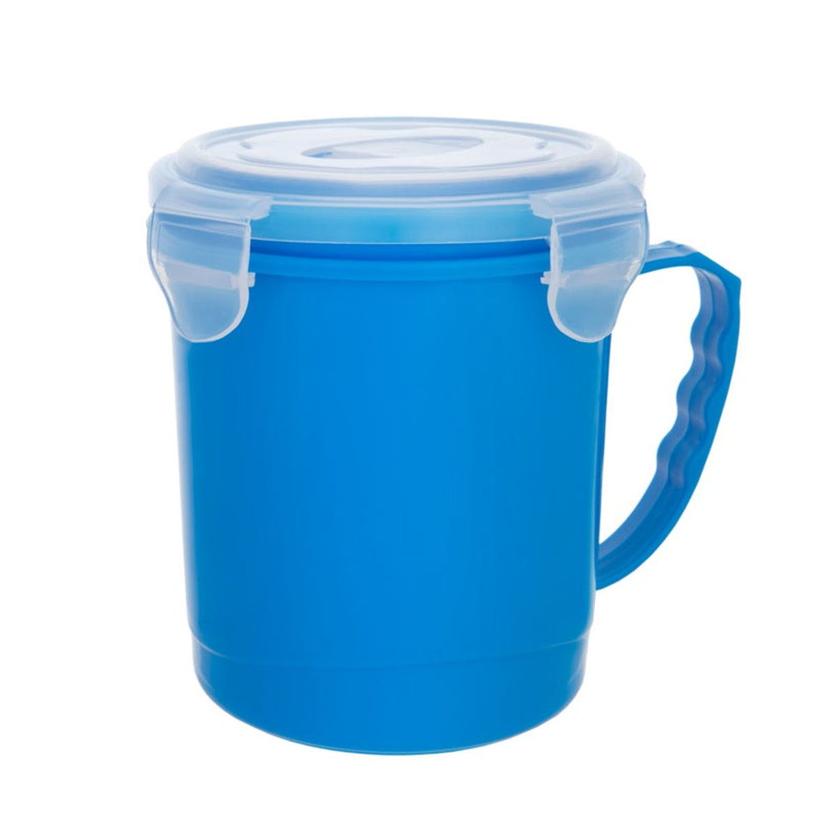 Pendeford heat and eat soup mug with vented lid, view 2