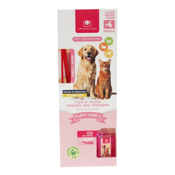 Pet Reed Diffuser 25ml - Fluffy Towel