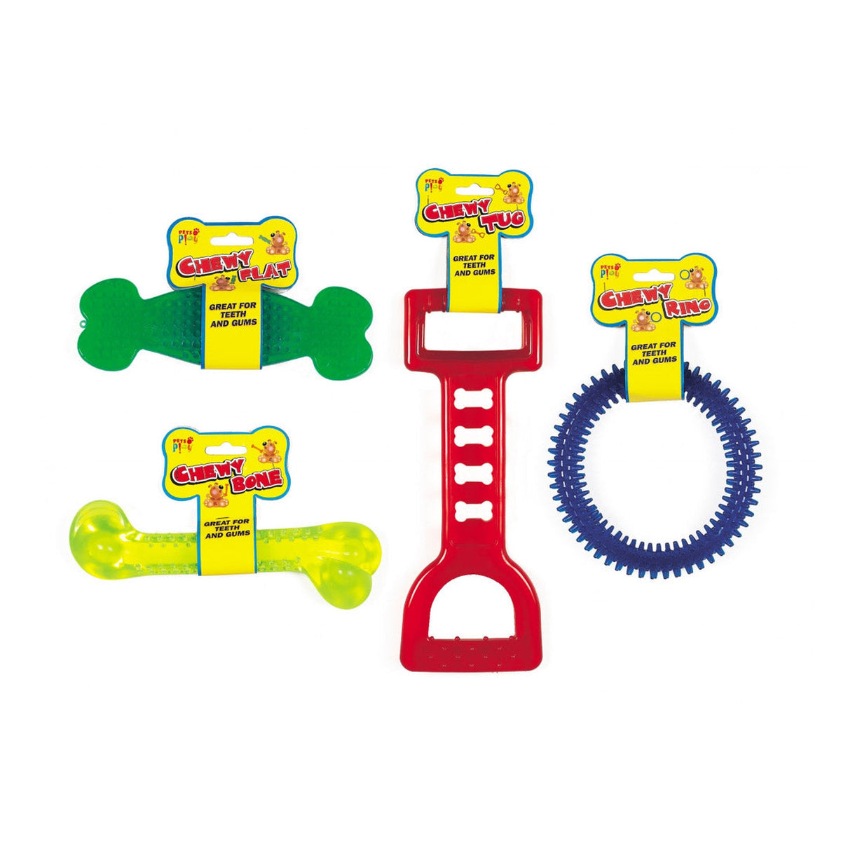 Pets at Play assorted multicoloured dog toy
