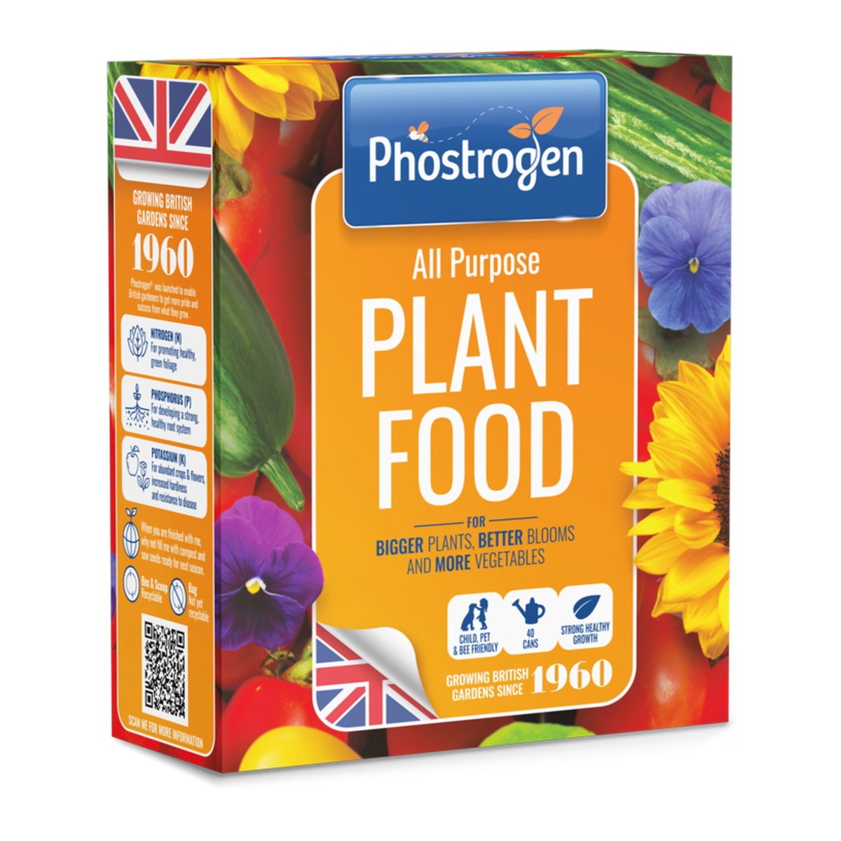 Phostrogen all purpose plant food 40 can pack