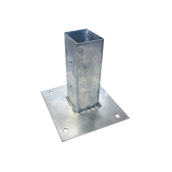 Picardy bolt-down galvanised post support 50x50mm