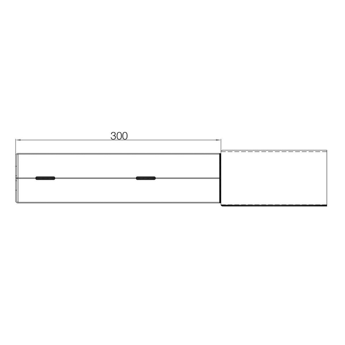 Picardy concrete-in post support 75 x 75mm, view 4