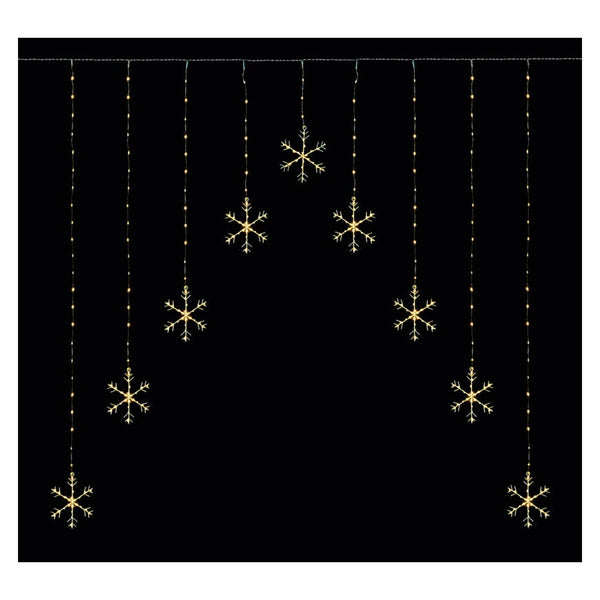 Pinwire Snowflake V Curtain - 1.2 x 1.2m