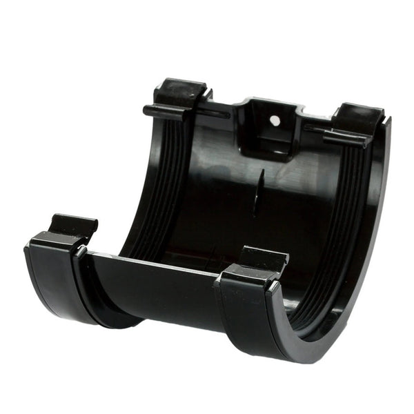 Pipelife black 76mm Mini Flow union bracket