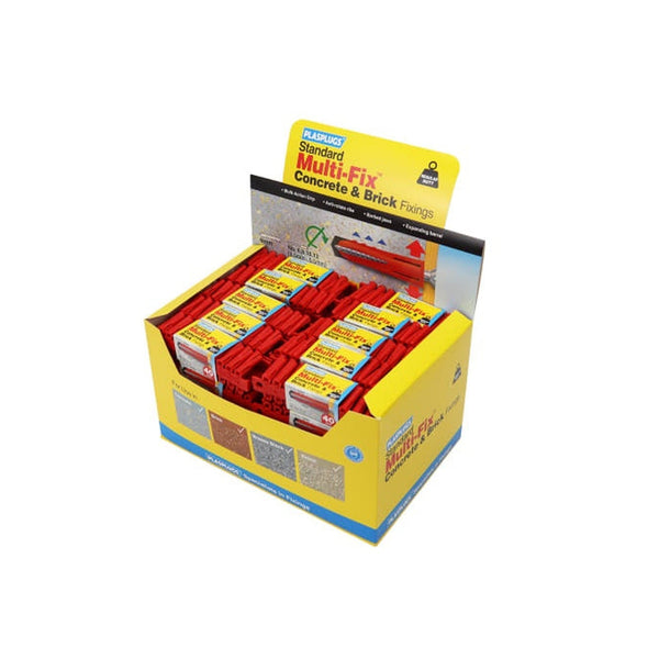 Plasplugs general purpose wall plugs display unit