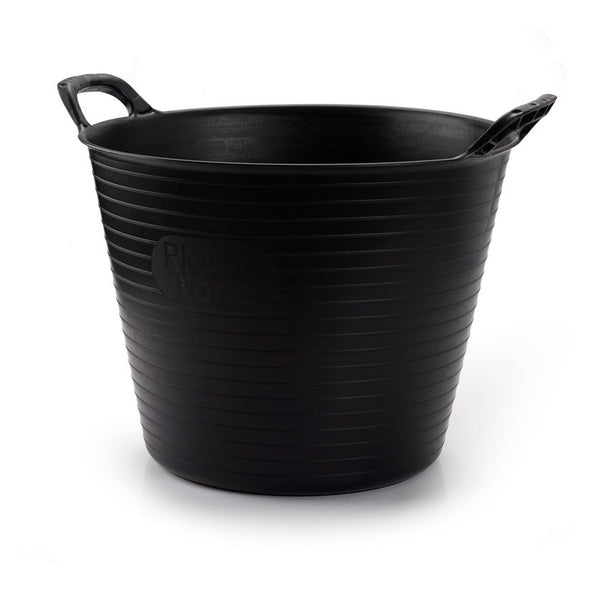 Plasticforte Eco Tub 25L in black