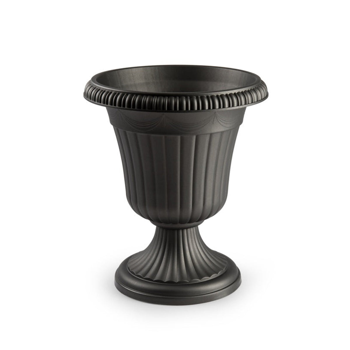Plasticforte Olimpo anthracite 30cm urn planter