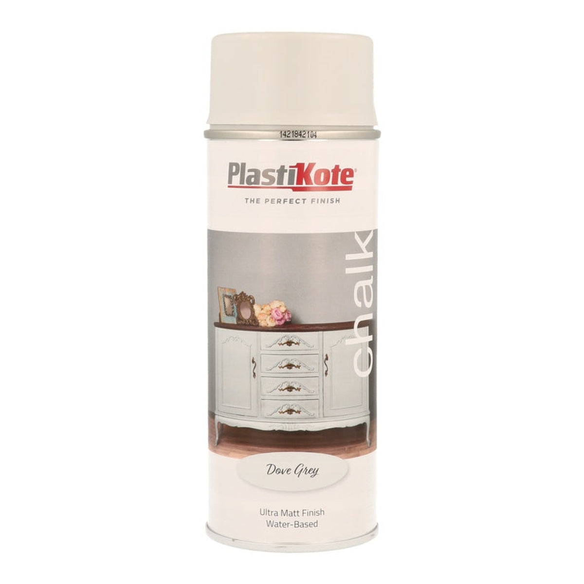 PlastiKote Chalk spray paint Dove Grey 400ml can