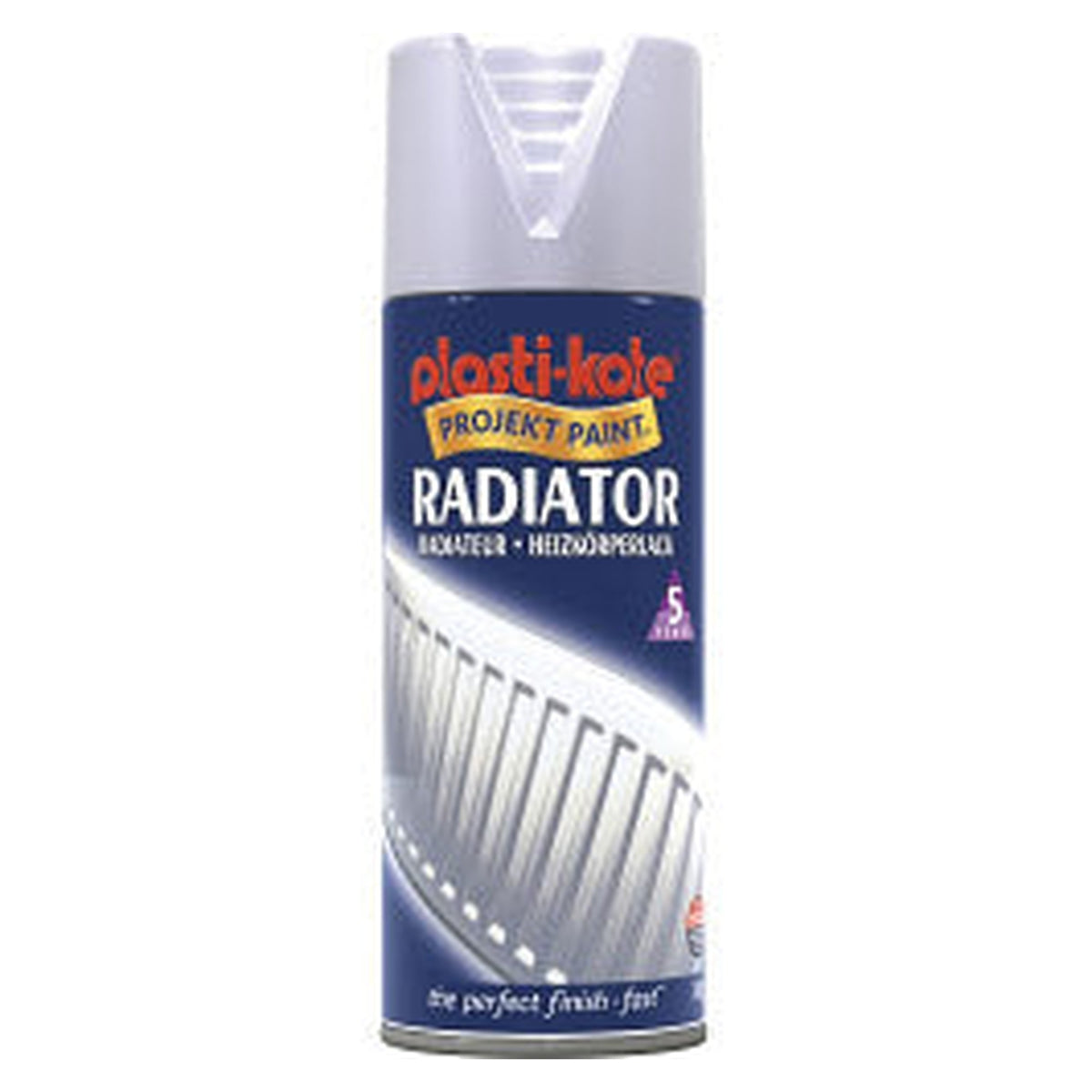 PlastiKote chrome satin radiator spray paint 400ml