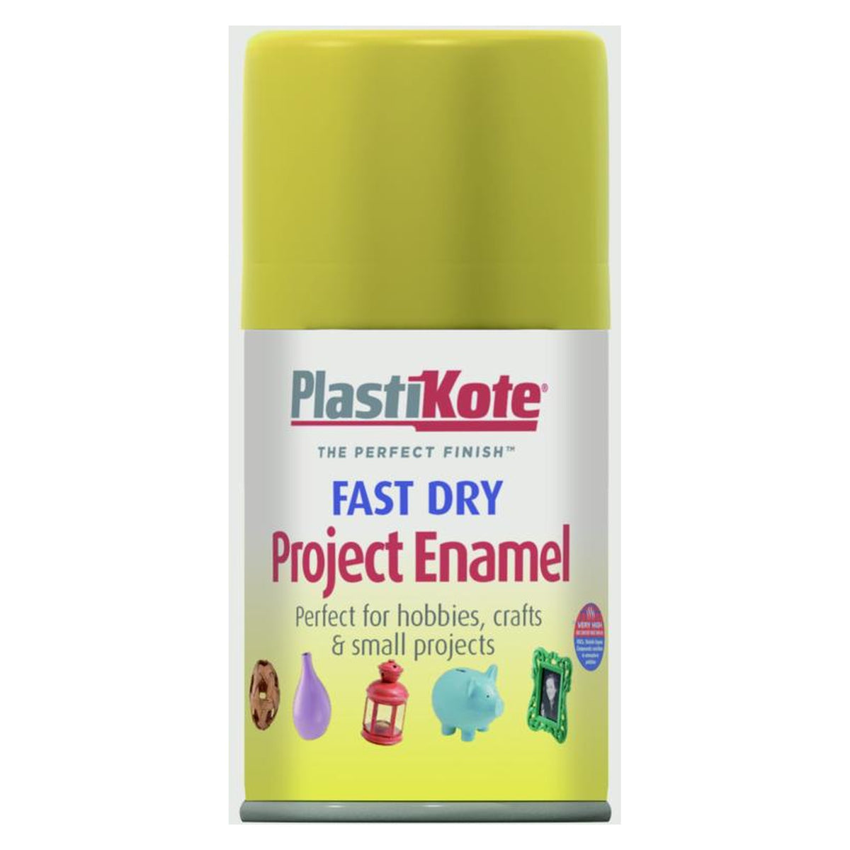 PlastiKote Fast Dry Enamel aerosol in Brass 100ml