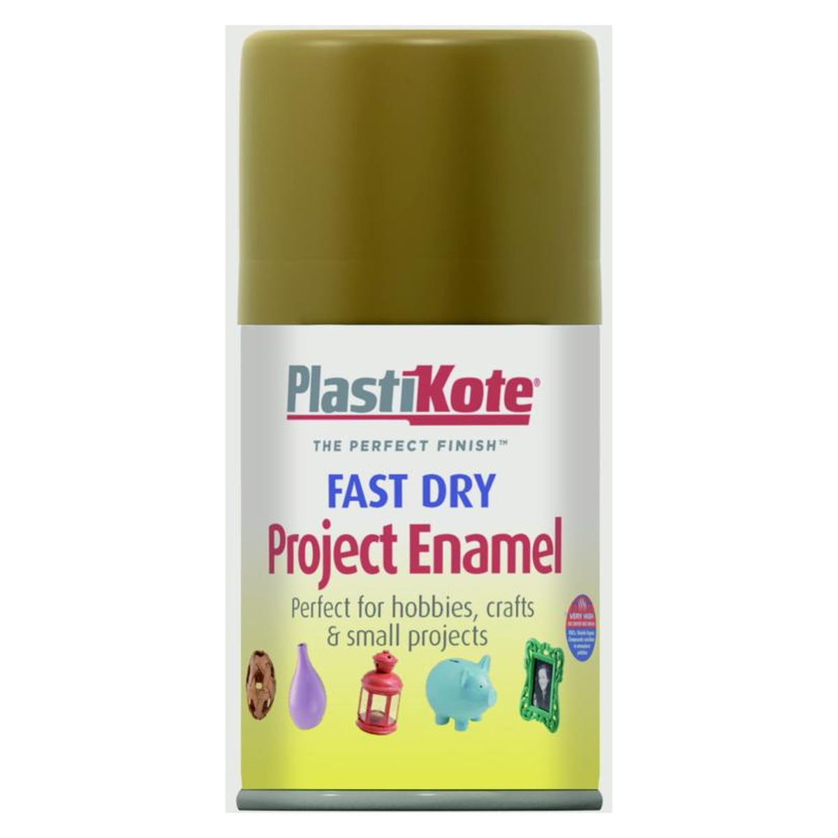 PlastiKote fast dry enamel aerosol Nut Brown 100ml