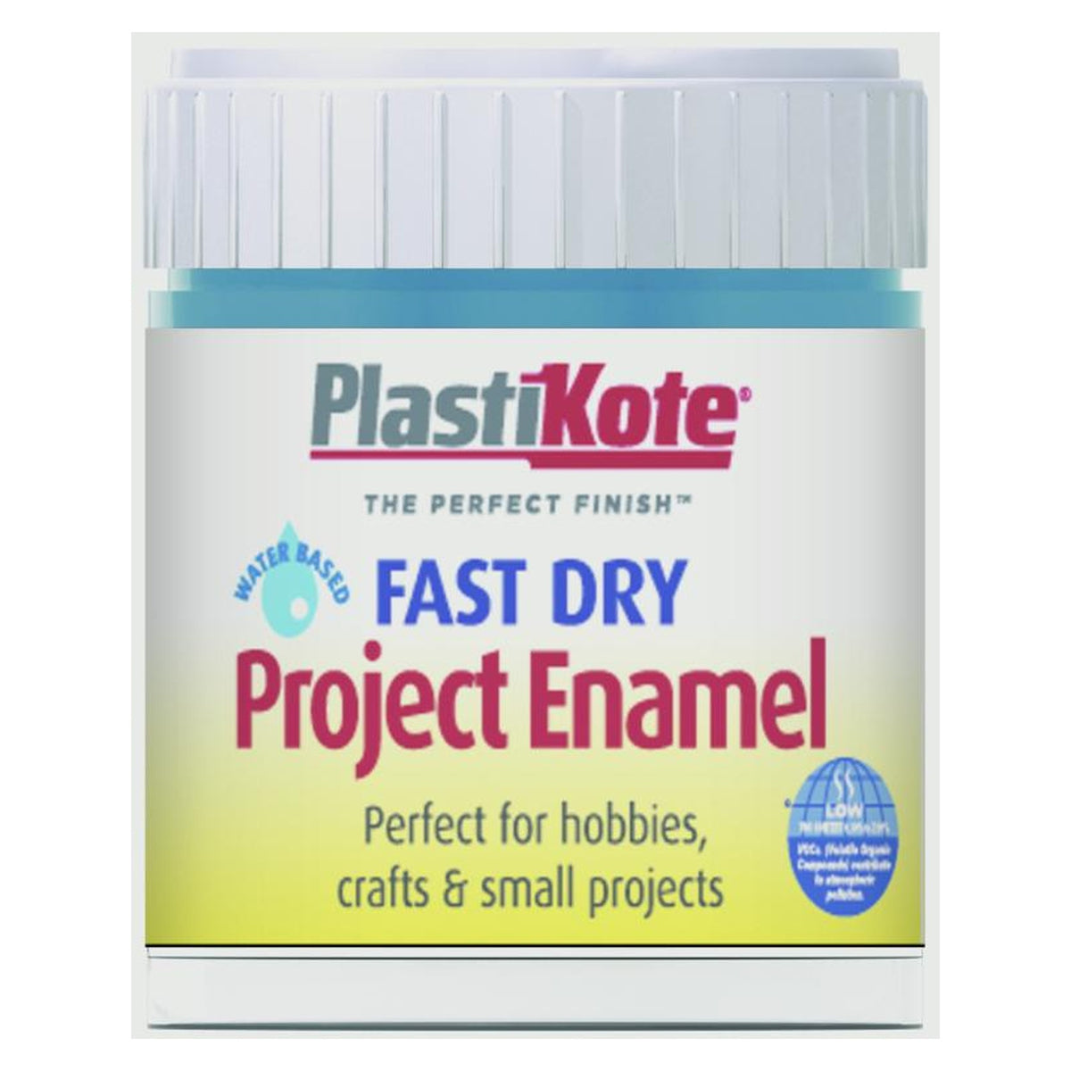 PlastiKote Fast Dry Enamel Brush On Harbour Blue 59ml bottle