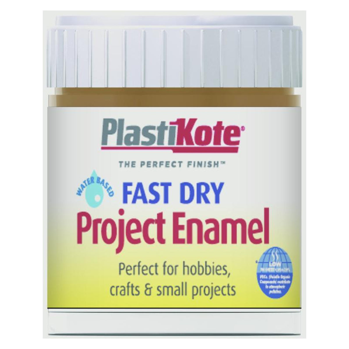 PlastiKote Fast Dry Enamel Brush On in Nut Brown 59ml bottle
