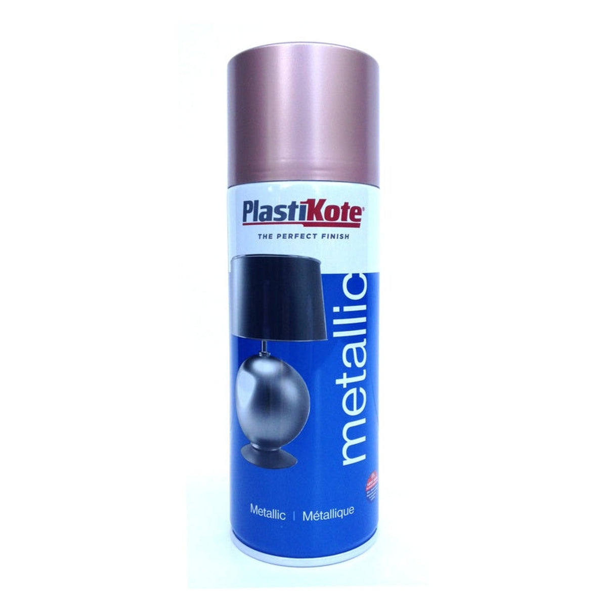 PlastiKote Metallic spray paint 400ml in Rose Gold