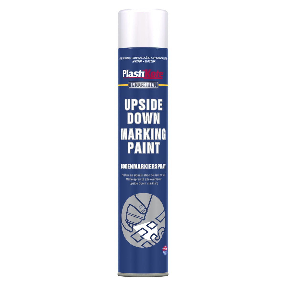 PlastiKote upside down marking paint 750ml in white