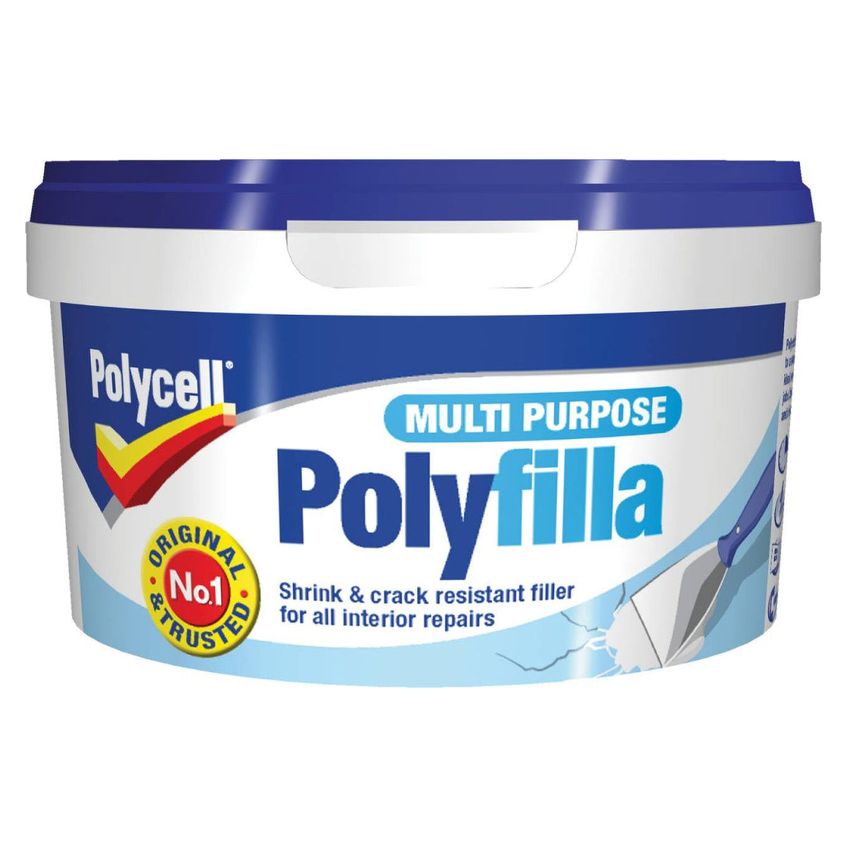 Polycell Polyfilla Multi Purpose ready mixed filler 600g tub