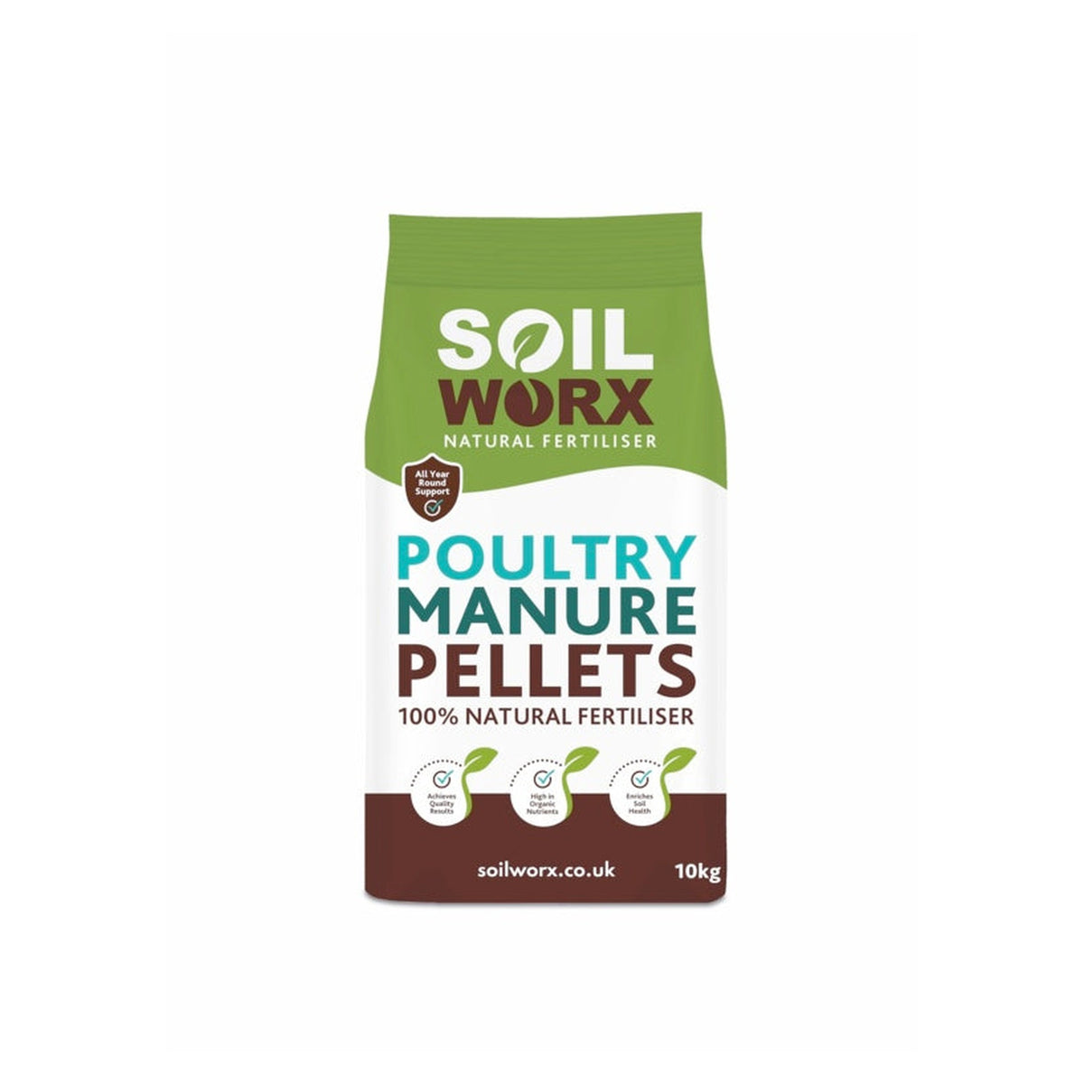 Poultry Manure Pellets - 10kg Bag