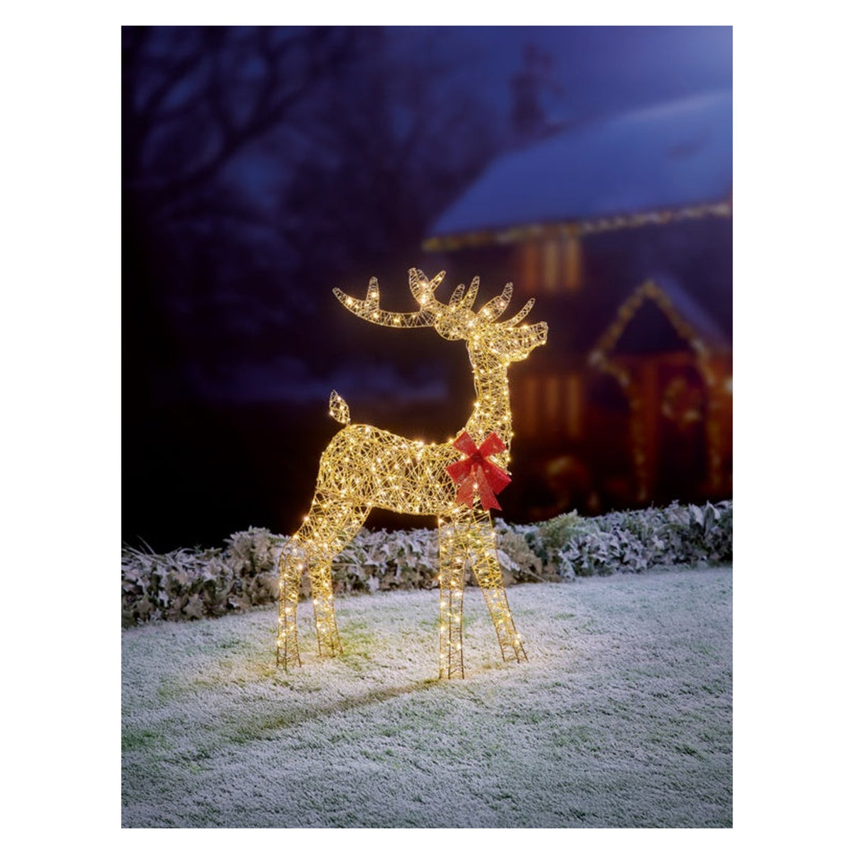 Premier lit Golden Elegance twist standing reindeer, 1m
