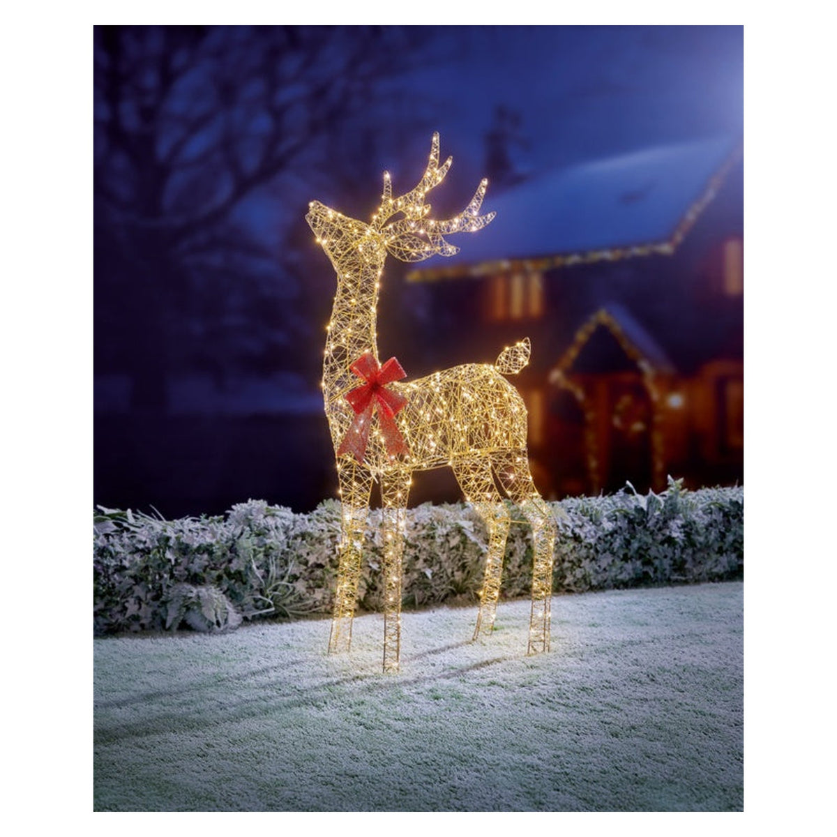 Premier lit Golden Elegance twist tall standing deer 1.3m