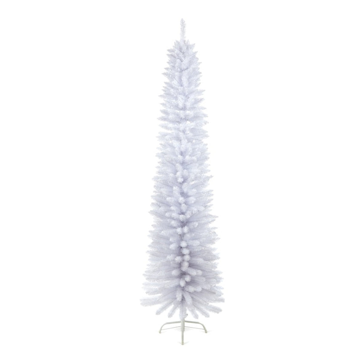 Premier 2m white pine pencil artificial Christmas tree
