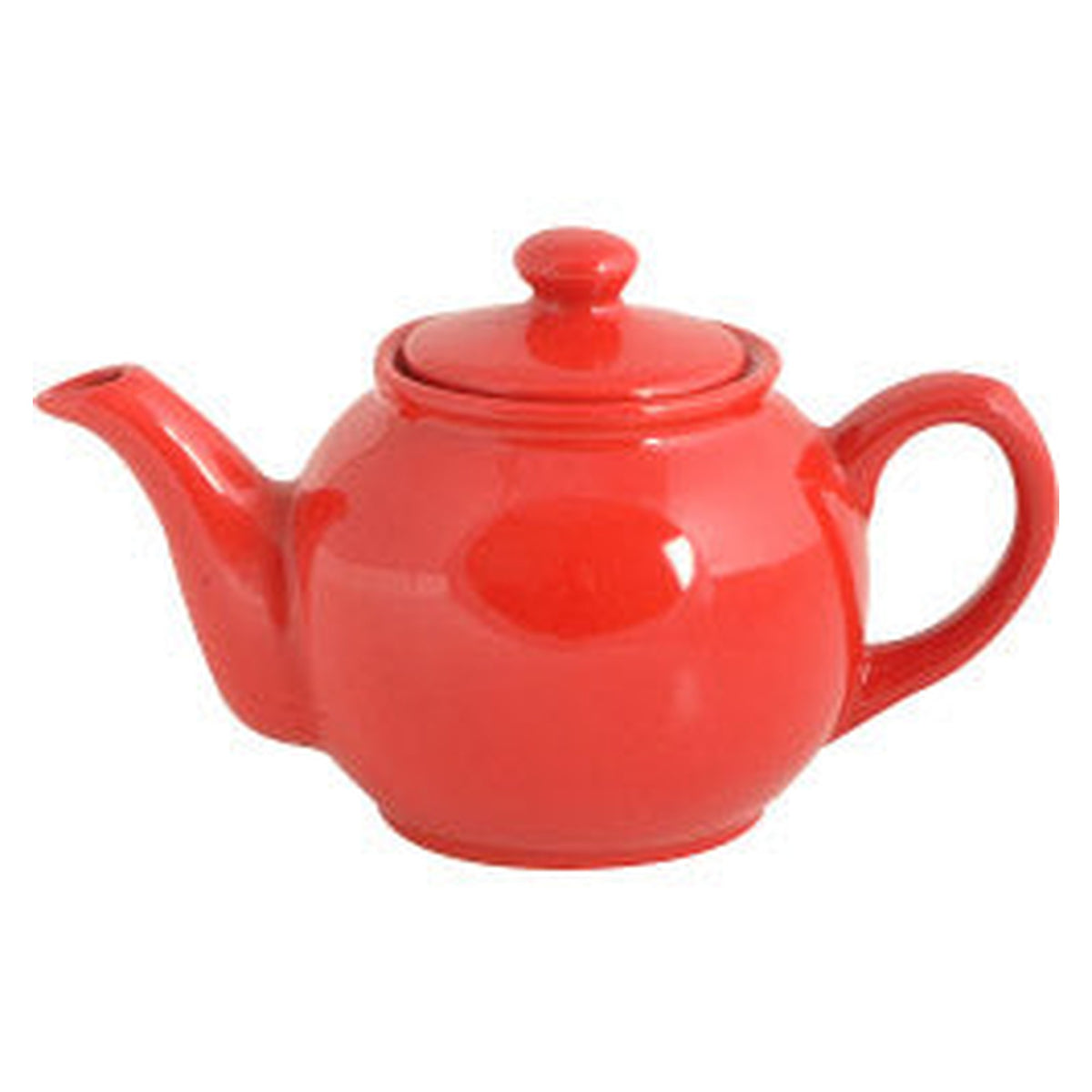 Price & Kensington Brights red 2 cup stoneware teapot