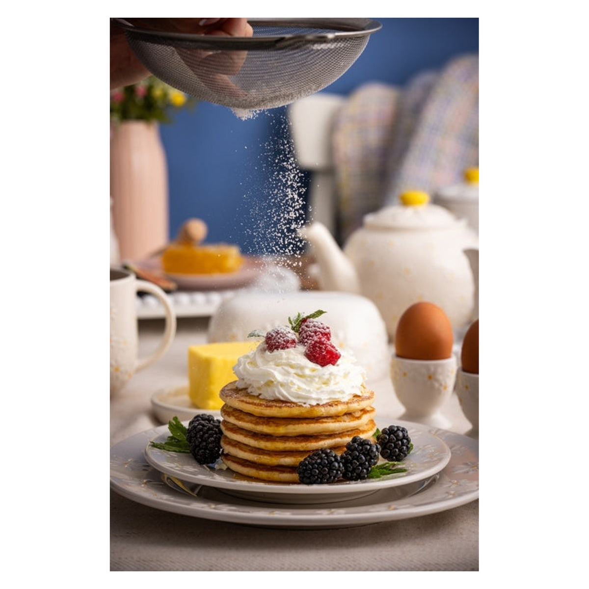 Price & Kensington Daisy 21cm stoneware side plate