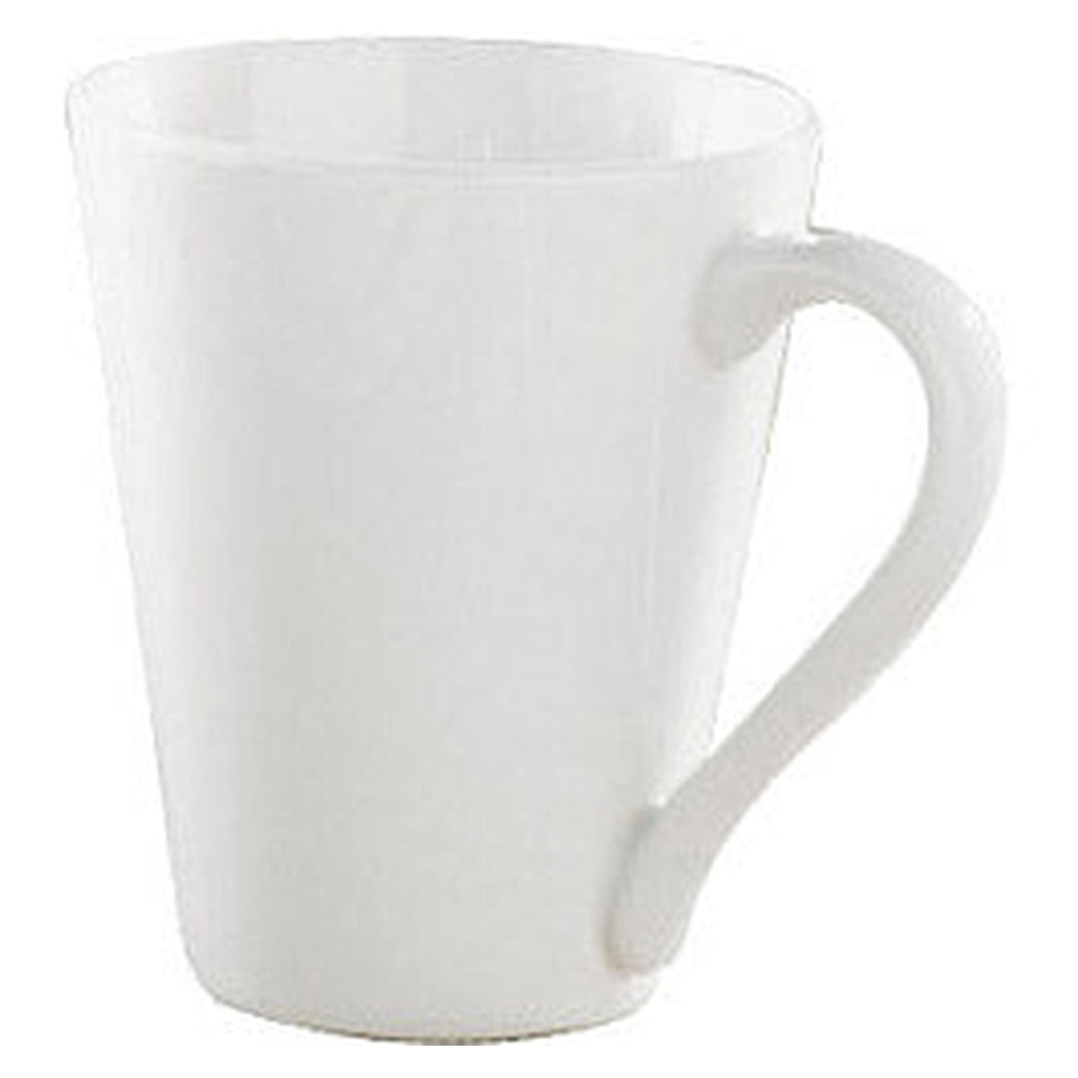 Price & Kensington Simplicity white conical mug 350ml