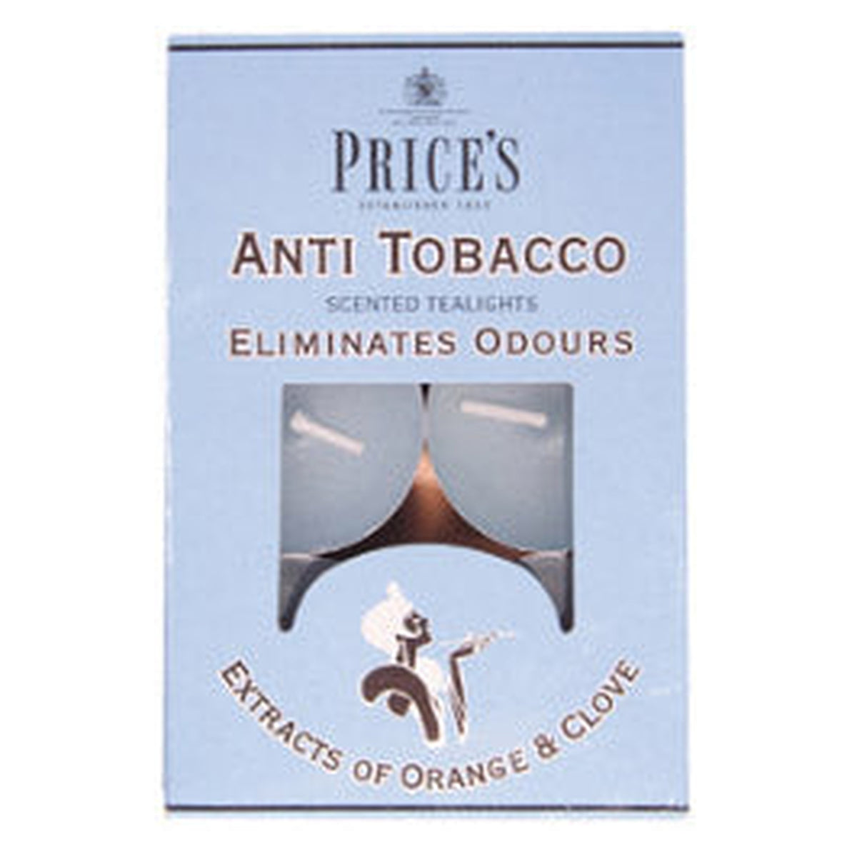 Price's Candles anti tobacco tealights pack of 6
