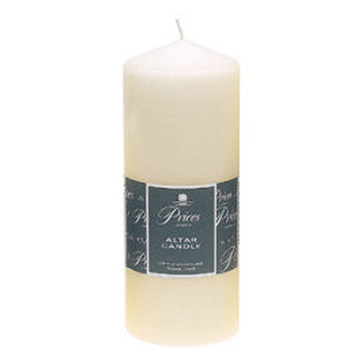 Price's Candles ivory altar candle 200 x 80mm