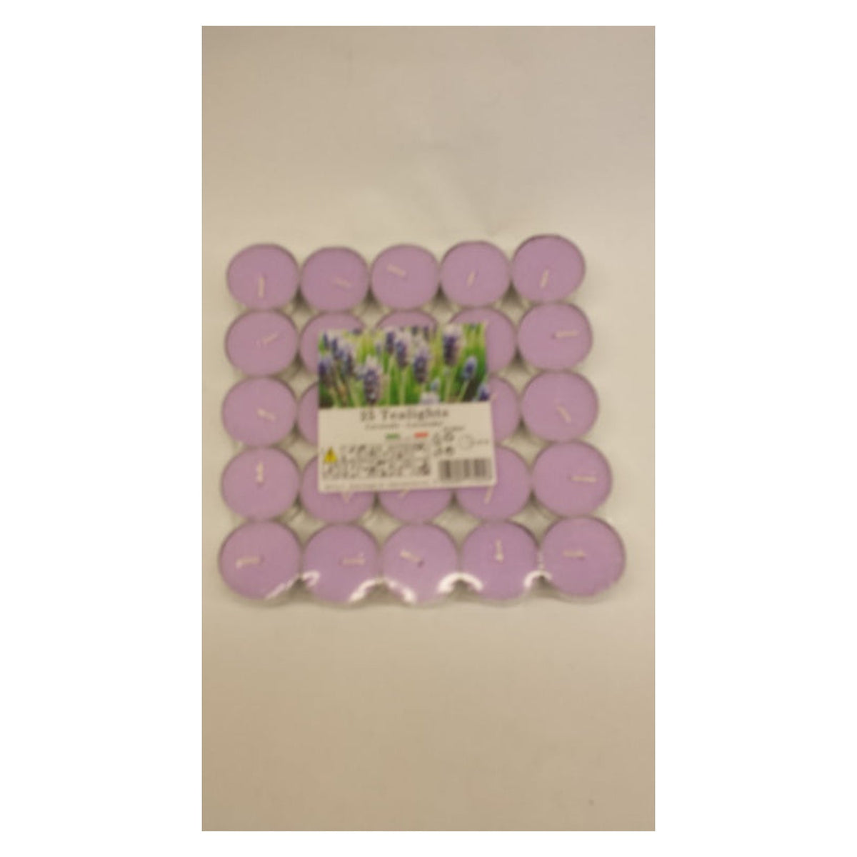 Pack of 25 Price's Candles lavender tealights