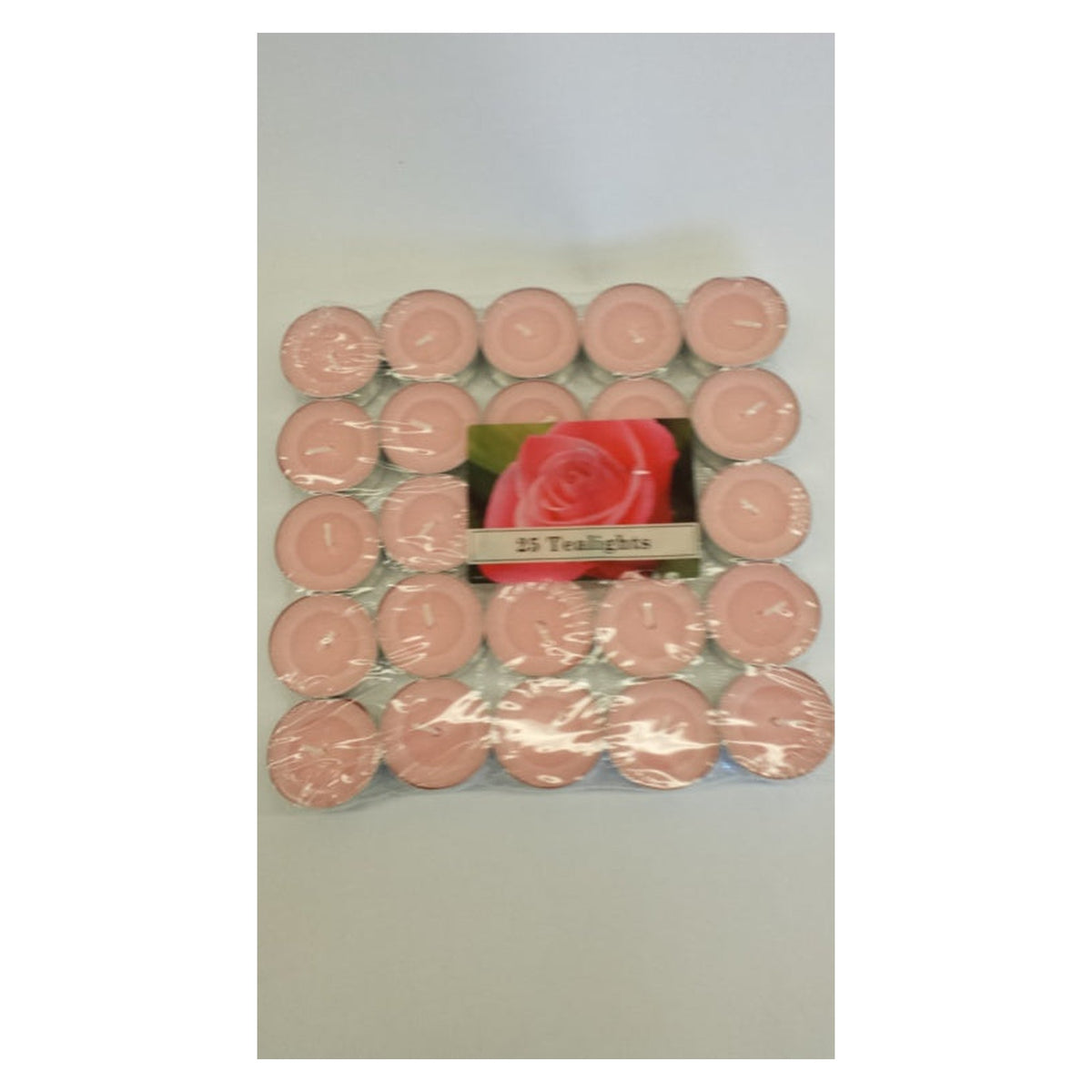 Price's Candles Petali rose tealights pack of 25