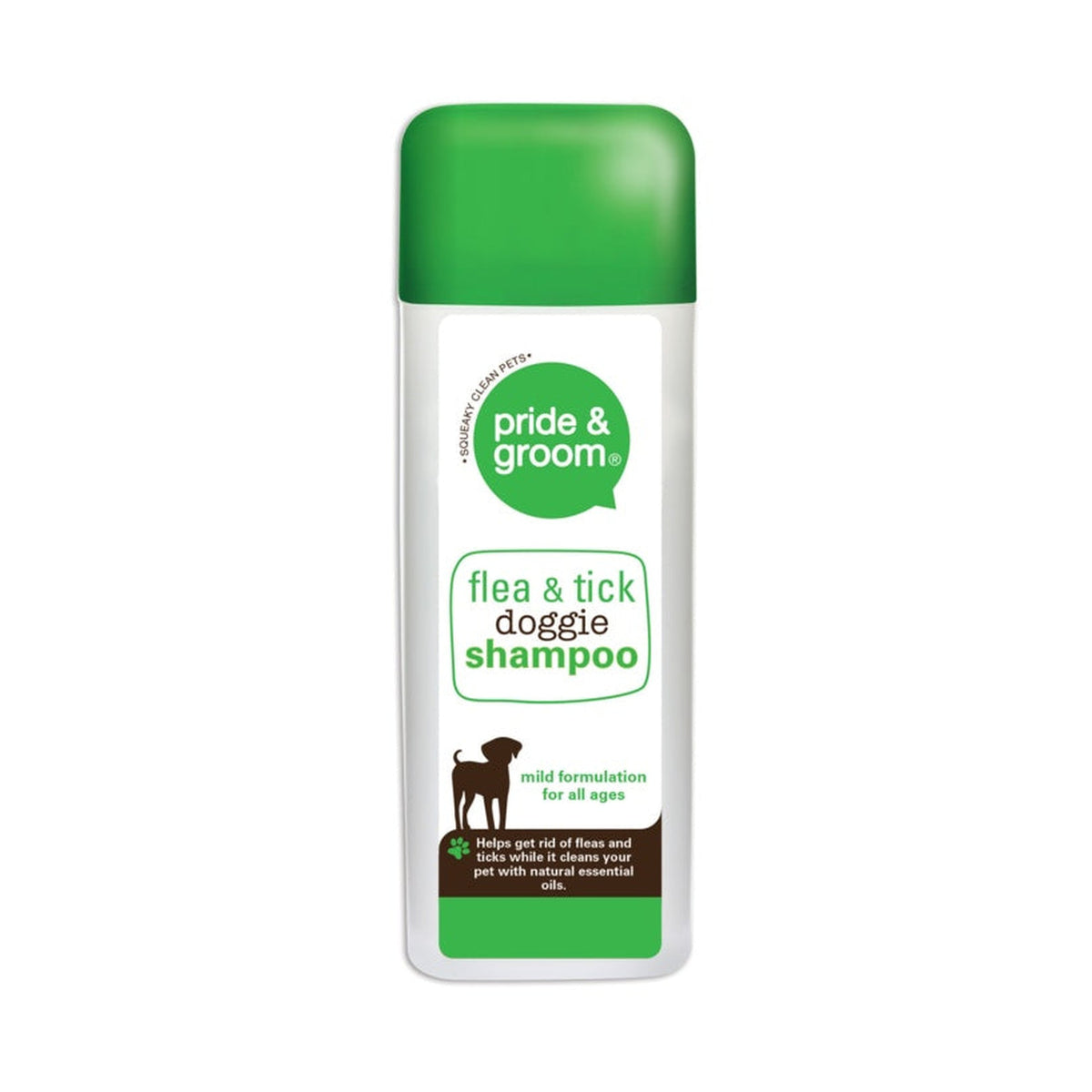 Pride & Groom flea and tick doggie shampoo 300ml