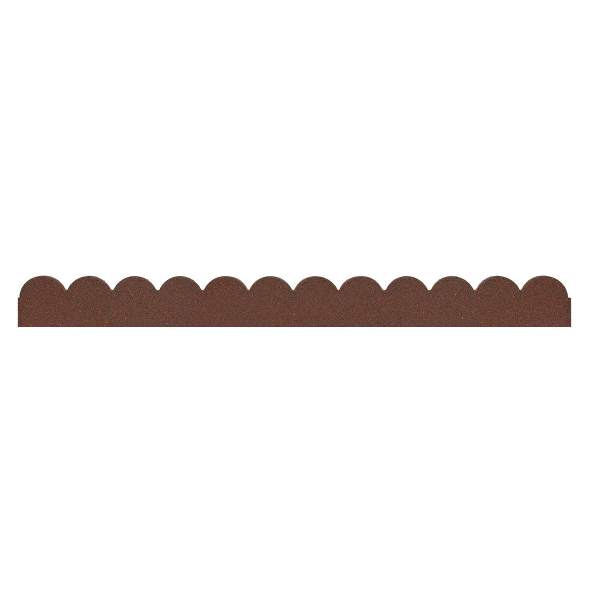 Primeur Flexi Curve scallop border in terracotta