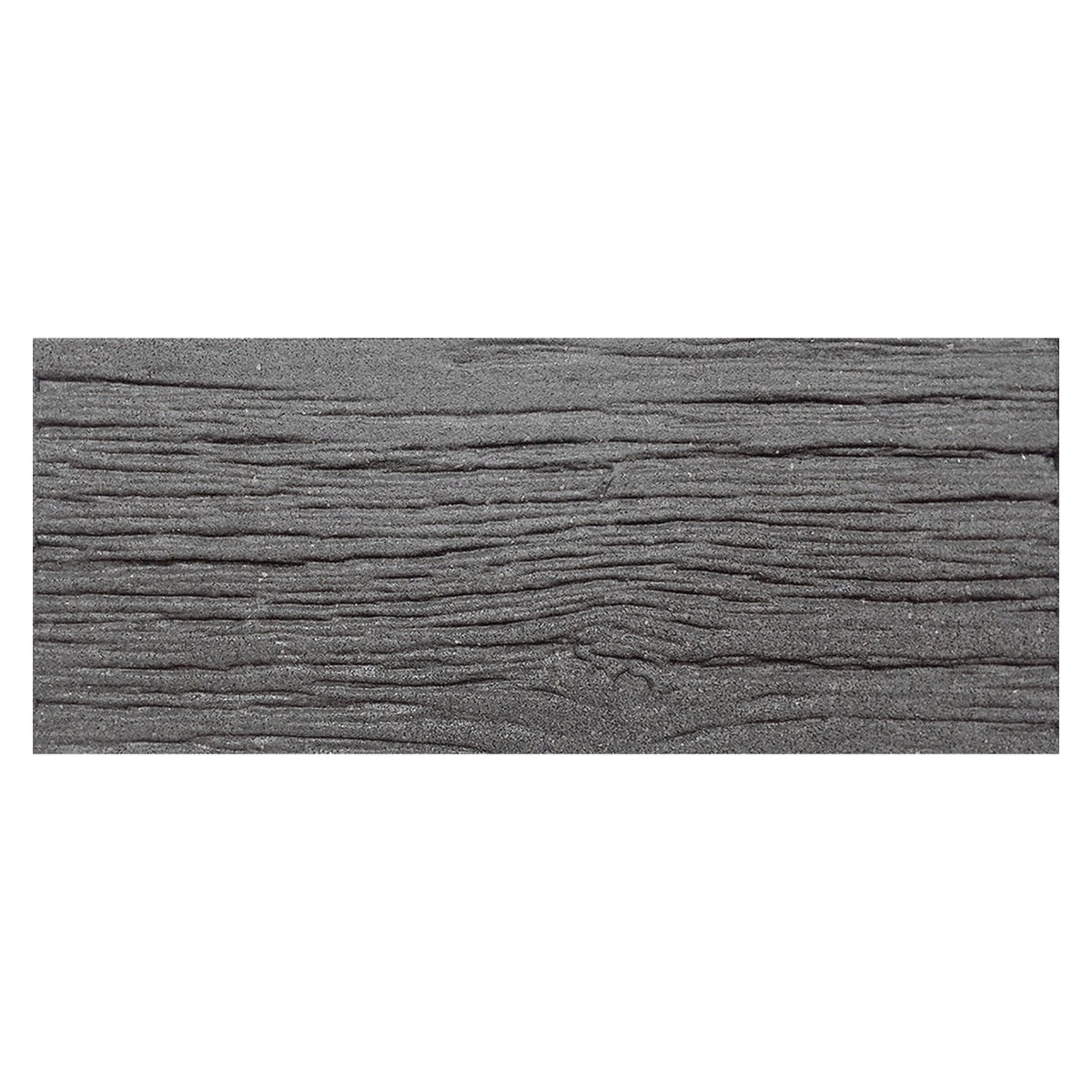 Primeur grey recycled rubber railroad tie stepping stone, view 3