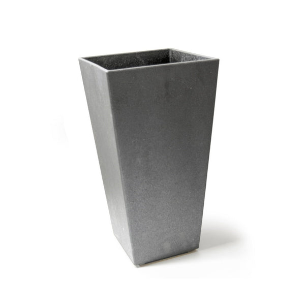 Primeur Sonata 50cm steel grey self-watering planter