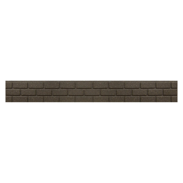 Primeur Ultra Curve tall border brick in Earth, 15cm