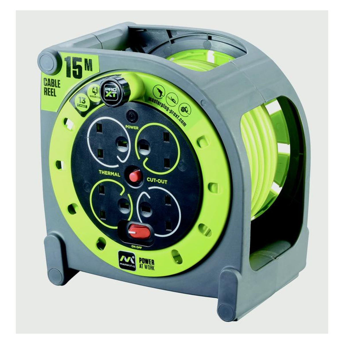 Pro XT 4 gang cable reel