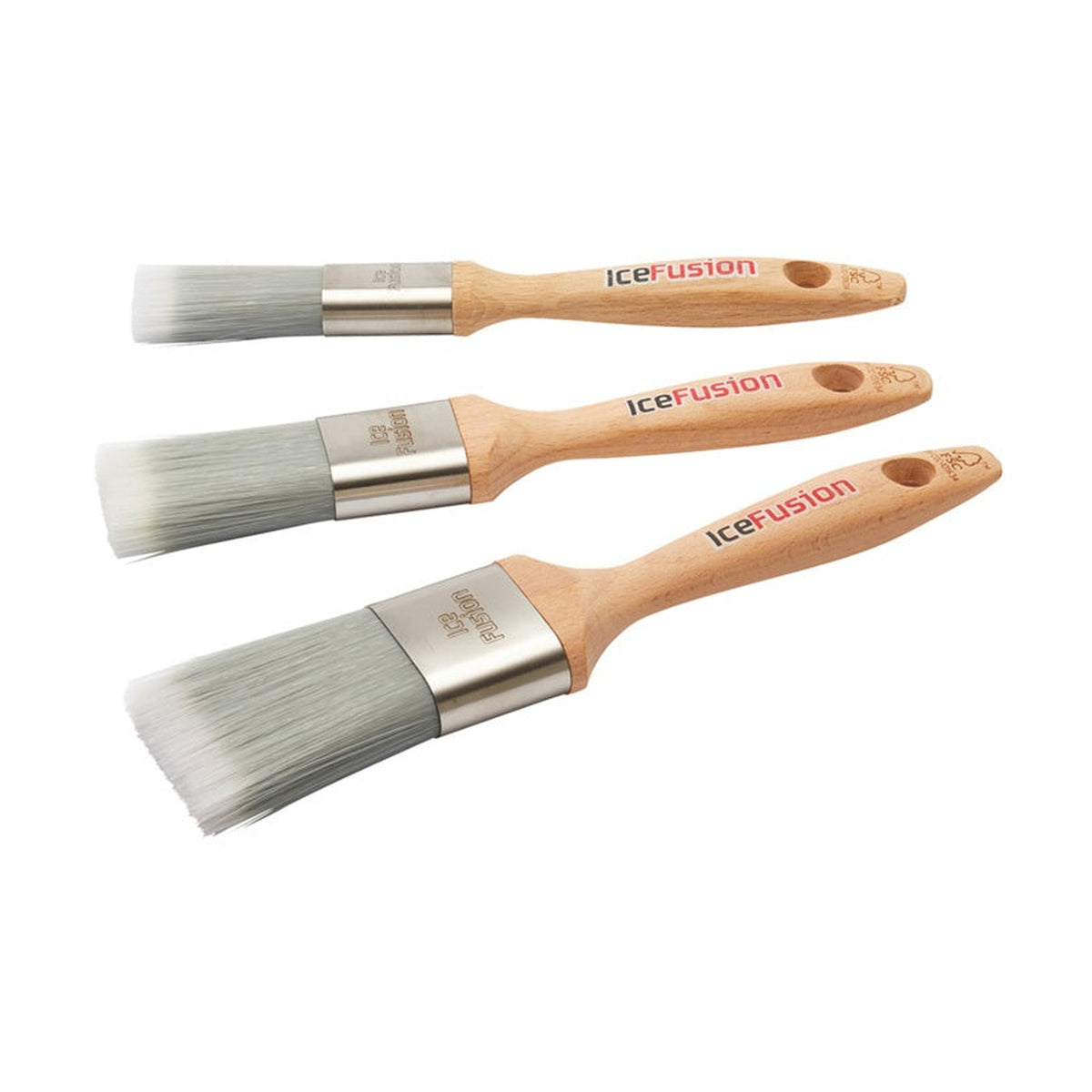 ProDec Advance Ice Fusion 3 piece synthetic brush set, view 2